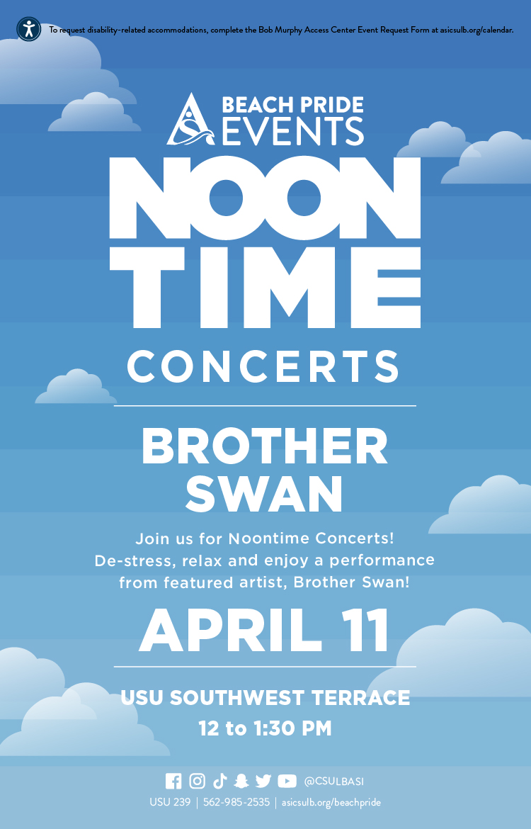 noontime concert poster